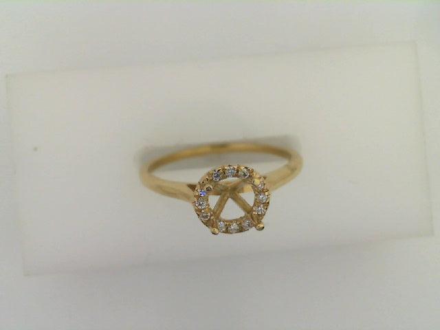 Diamond Semi-Mount Ring