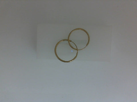 Precious Metal (No Stones) Earring