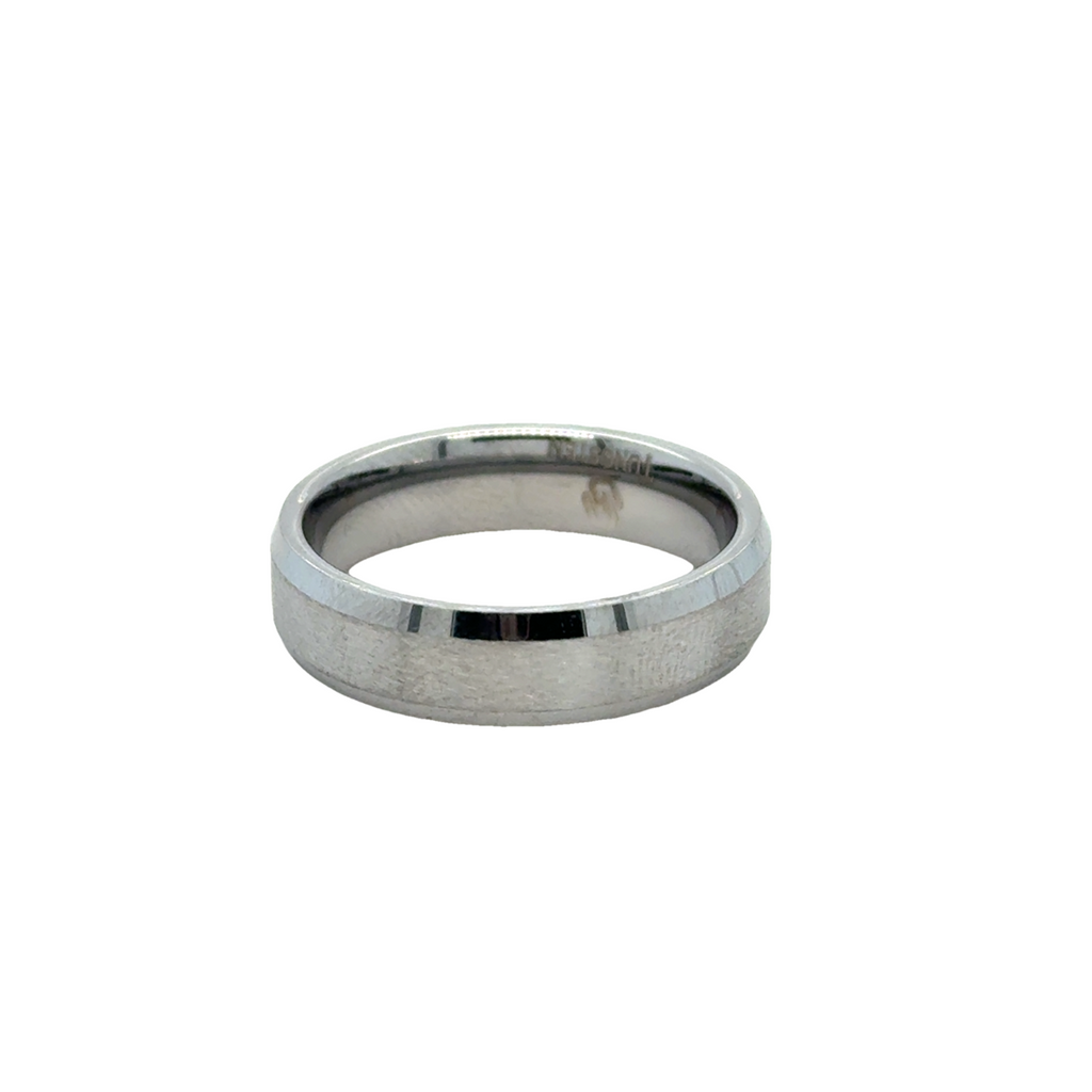 Precious Metal (No Stones) Wedding Bands  -  Men'