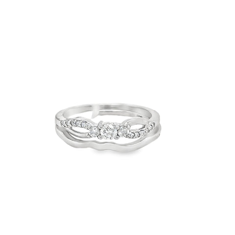 Diamond Wedding Bands  -  Women'