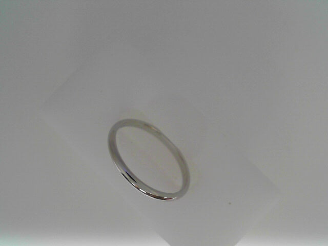 Precious Metal (No Stones) Wedding Bands  -  Men'