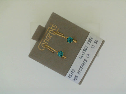 Colored Stone Earring