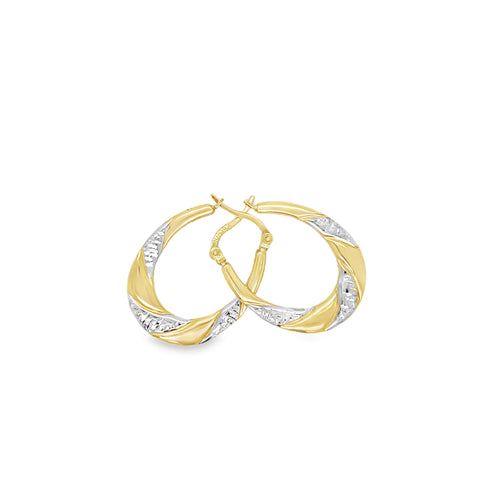 Precious Metal (No Stones) Earring