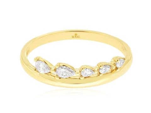 Diamond Wedding Bands  -  Women'