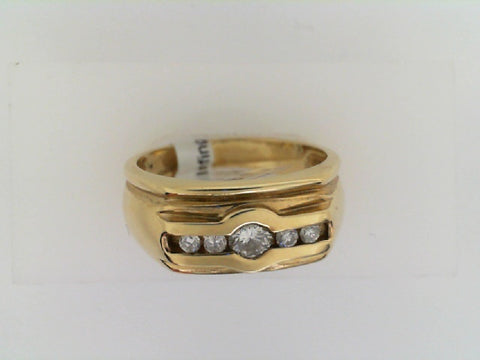 Diamond Wedding Bands - Men'