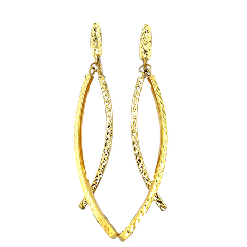 Precious Metal (No Stones) Earring