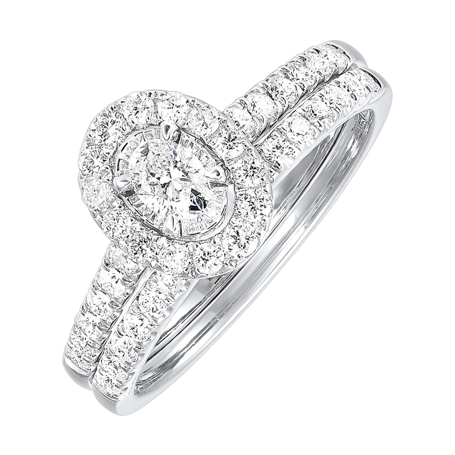 Diamond Wedding Set