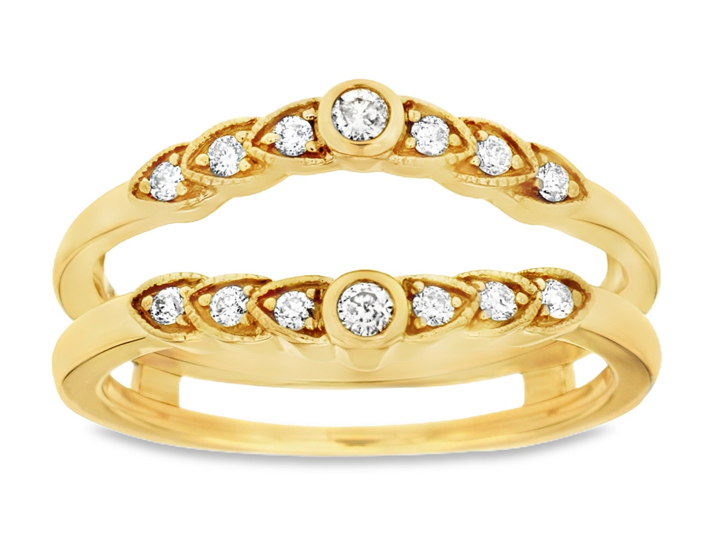 Diamond Wedding Bands  -  Women'