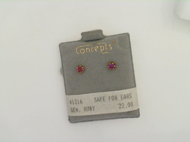 Colored Stone Earring