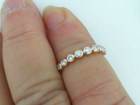 Diamond Wedding Bands  -  Women'