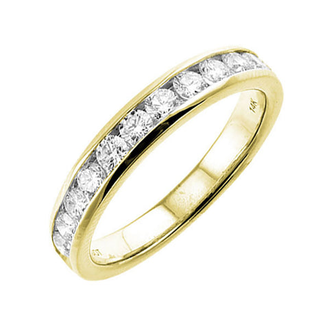 Diamond Wedding Bands  -  Women'