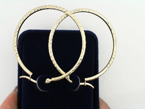 Precious Metal (No Stones) Earring