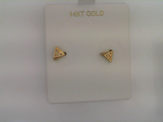 Precious Metal (No Stones) Earring