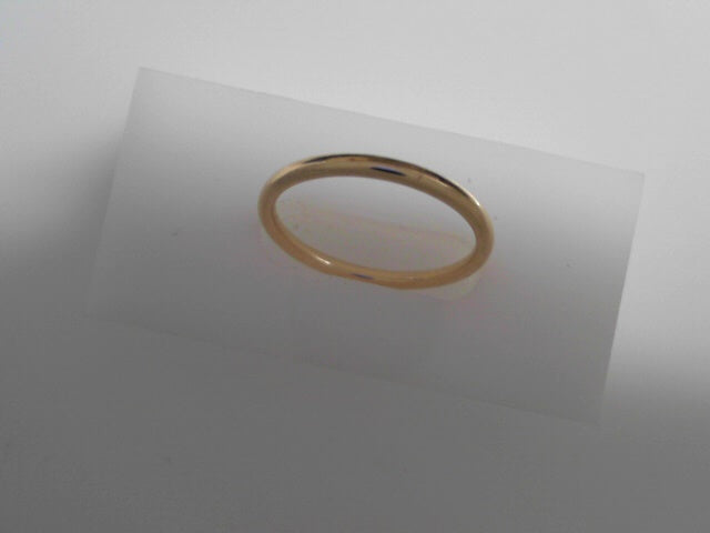 Precious Metal (No Stones) Wedding Bands  -  Men'