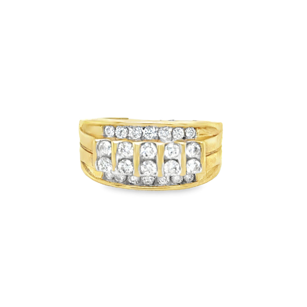 Diamond Fashion Rings  -  Men'