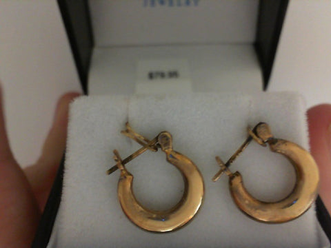 Precious Metal (No Stones) Earring