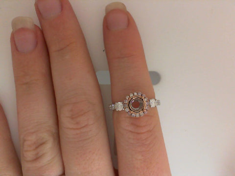 Diamond Semi-Mount Ring