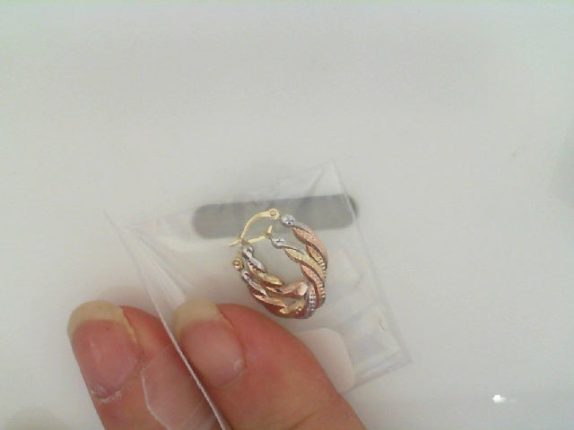 Precious Metal (No Stones) Earring