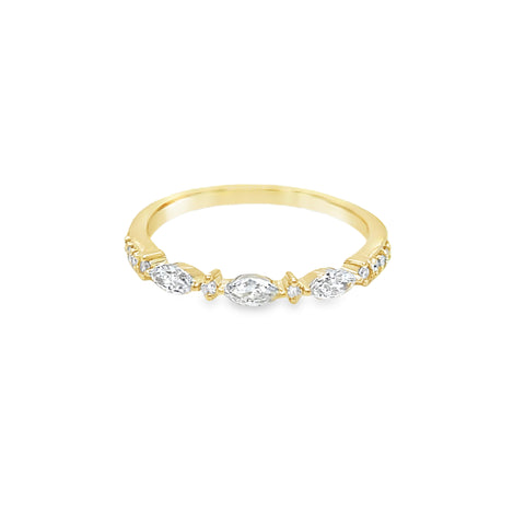 Diamond Wedding Bands  -  Women'