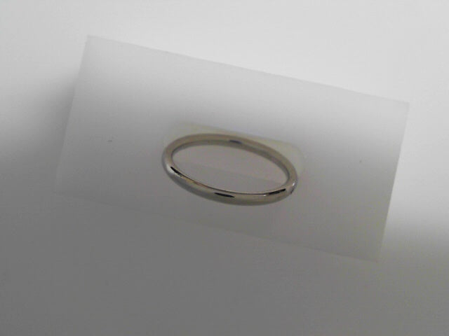 Precious Metal (No Stones) Wedding Bands  -  Men'