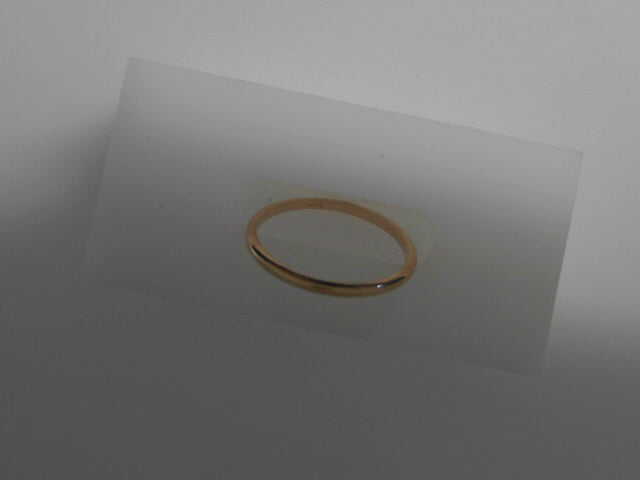 Precious Metal (No Stones) Wedding Bands  -  Men'