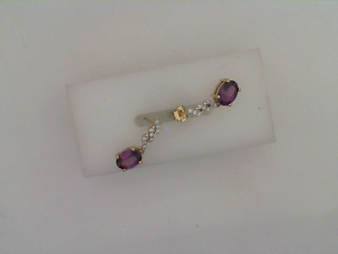 Precious Metal (No Stones) Earring