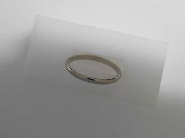 Precious Metal (No Stones) Wedding Bands  -  Men'