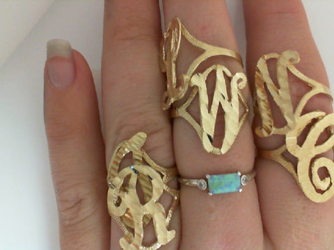 Precious Metal (No Stones) Fashion Rings - Women'