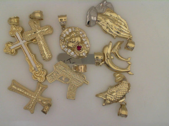 Precious Metal (No Stones) Pendants / Charm