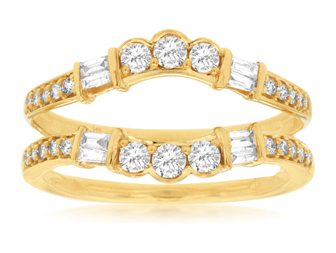 Diamond Wedding Bands  -  Women'