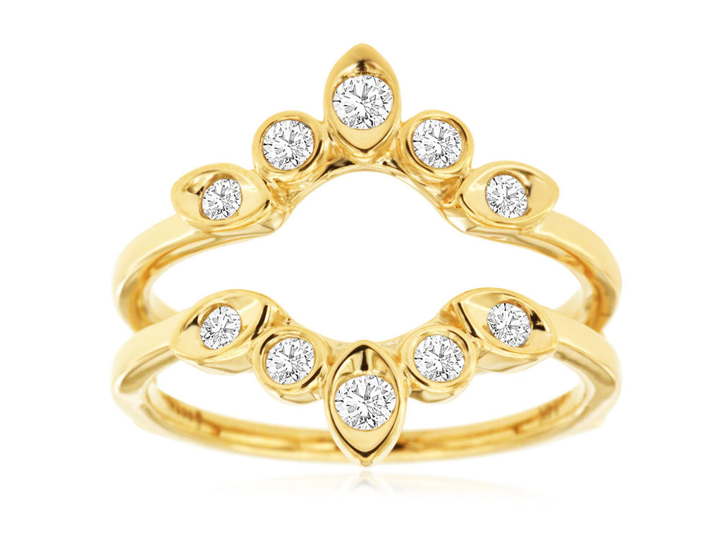 Diamond Wedding Bands  -  Women'