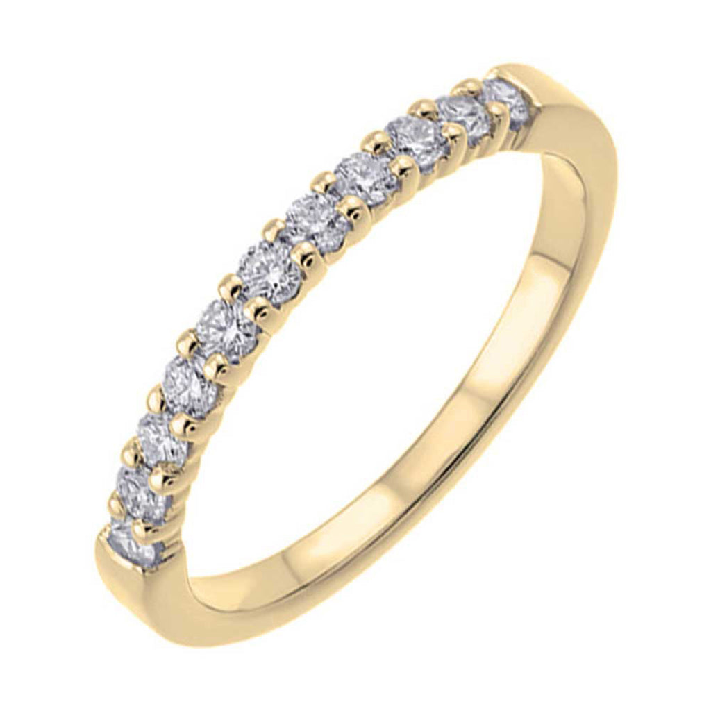 Diamond Wedding Bands  -  Women'