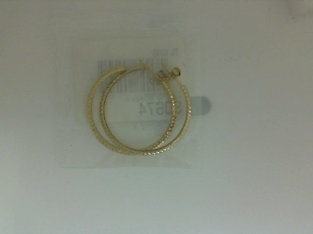 Precious Metal (No Stones) Earring