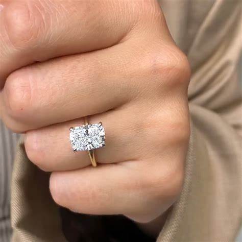 Oval Stone Engagement Ring by Infinger's Jewelry