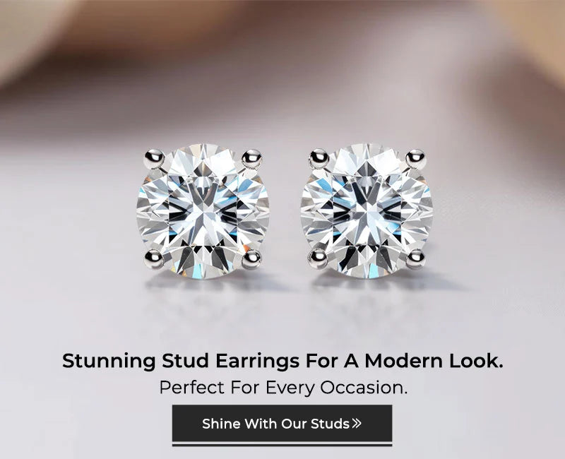 Stunning Stud Earrings For A Modern Look at Infinger's Jewelry